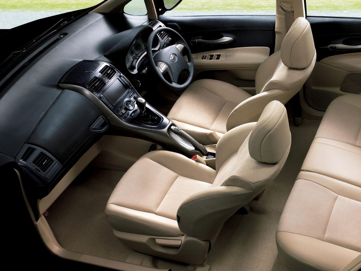 Toyota Blade technical specifications and fuel economy